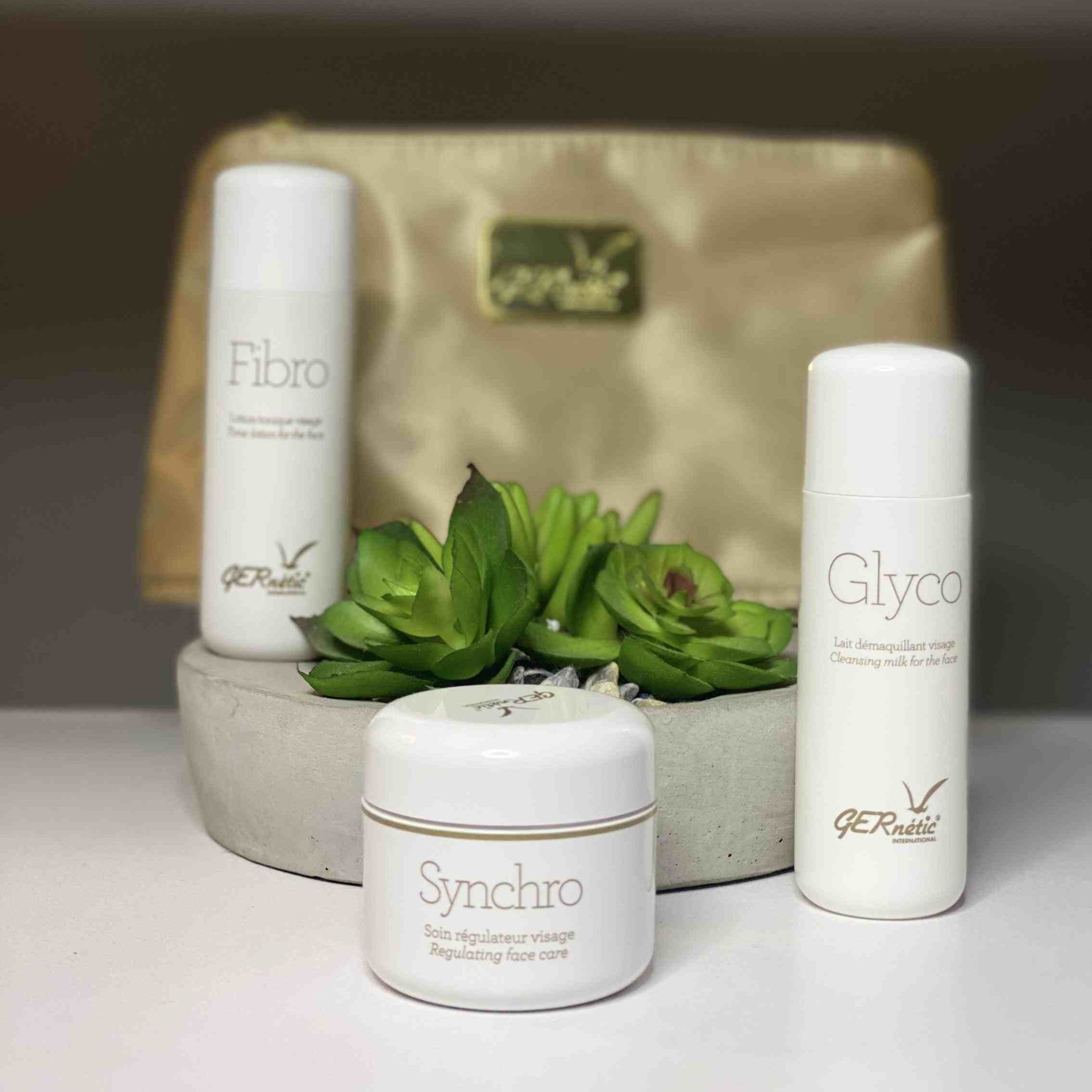 3 Step Set Pack | Skin Vitality Starter Bag | Glyco 50ml, Fibro 50ml & Synchro 30ml