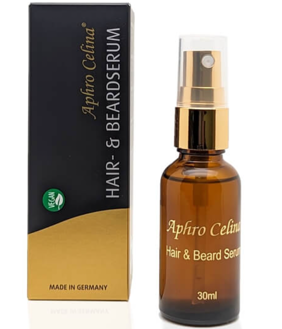 Hair and Beard Growth Serum Spray by German Company AphroCelina